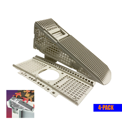 The Wedge Downspout Guard for Oversized Gutters