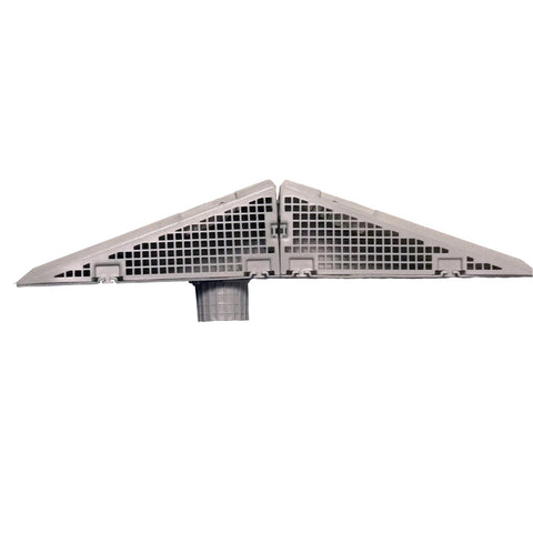 The Wedge Downspout Guard for Oversized Gutters